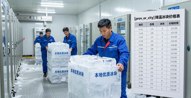 深圳光明降温冰块多少钱一吨？本地制冰厂报价来了